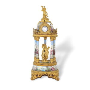Viennese Enamel Table Clock | 19th Century