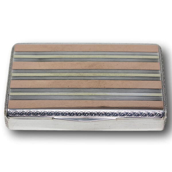 Front Overview of the Prince Axel Cigarette Case