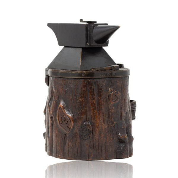 Overview of the Black Forest Blacksmiths Anvil Tobacco Jar Smokers Compendium
