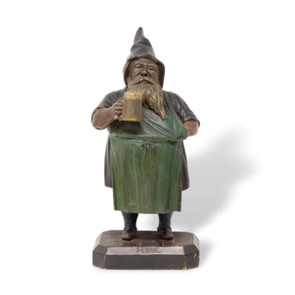 Overview of the Swiss Black Forest Gnome Tobacco Jar