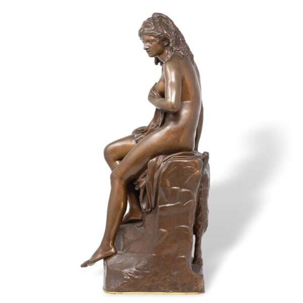 Side of the French Bronze by Barbedienne et Collas