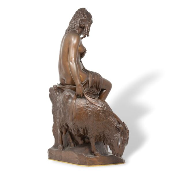 Front overview of the French Bronze by Barbedienne et Collas
